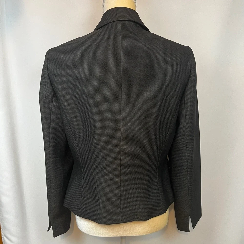 Evan-Picone Brownish Black Blazer Size 8
